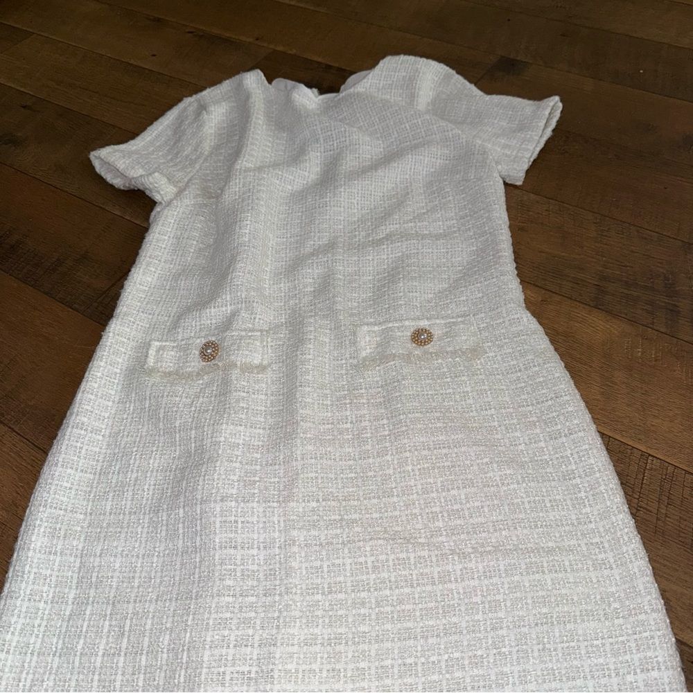 BeBop Ivory Textured Outerwear